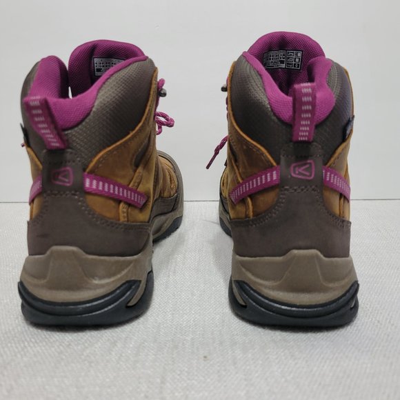 KEEN Circadia Vent Hiking Boot Shoe Waterproof Syrup Bosenberry Women's - Picture 11 of 16